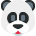 panda face